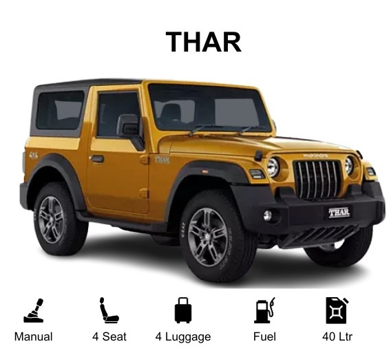 Why NCarz - Thar Self Drive Car Rental Jaipur ​